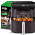 Frytkownica beztłuszczowa 8.5l frytownica podwójne grzanie góra DÓŁ 3000W czarny