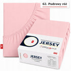 Prześcieradło jersey z gumką 160x200 bawełna na wysoki materac 30 cm kolory 160x200cm 180 cm