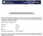 Świadectwo Energetyczne / Certyfikat Energetyczny MIESZKANIA