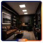 Panel LED Sufitowy 40W Natynkowy 60 x 60cm Plafon 3600lm Orega Oprawa IP40 lampa kwadratowa do biura, neutralna barwa