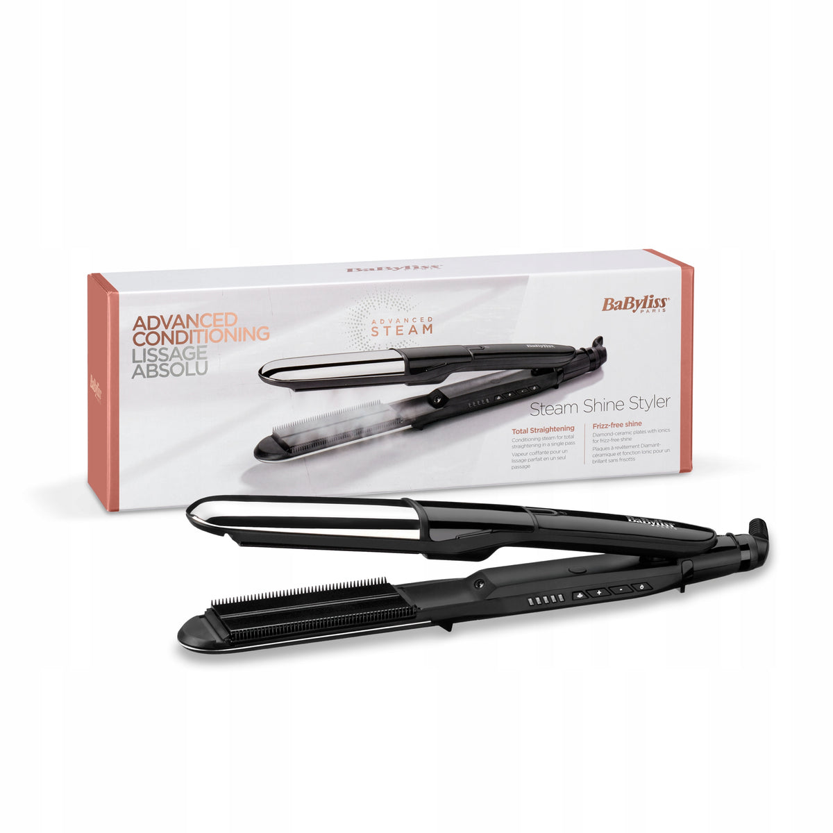 Prostownica babyliss ST496E steam mist styler ceramiczna 1 w