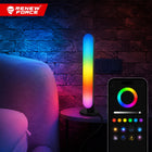 2x Light Bar Lampka Biurkowa czujnik muzyki RGB oświetlenie ambient WiFi TV listwa świetlna LED, pilot, ściemniana, do