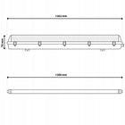 Oprawa Hermetyczna 120cm lampa + 2x świetlówki Tuby LED Do Warsztatu Garażu sufitowa natynkowa G13 36 W 990 lm