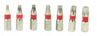ZESTAW KOŃCÓWKI DO WKRĘTARKI BITY IMBUS TORX 56 EL nasadki wkrętakowe HEX Philips płaskie Pozidriv 1/4 cala 25 mm 75 mm