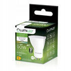 10x Żarówka LED GU10 10W 4000K 1000lm 120° wydajna NIE mruga premium mocna reflektorowa, neutralna biel, do oświetlenia