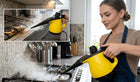 Myjka parowa czyścik okien parownica do okien tapicerki FUG 1200W 3,5 BAR szyby, tekstylia, spoiny, zbiornik 450 ml