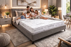 Pokrowiec na materac 140x200 silvercare ochraniacz zamek premium na wymiar 140x200cm 200 cm