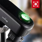 Robot planetarny kuchenny mikser z wagą podgrzewana misa do 45C panel LED do wyrabiania ciasta, ubijania i ucierania