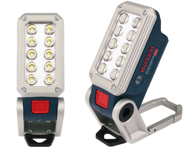 Latarka akumulatorowa GLI 12V-330 DeciLED bosch lampa robocza warsztatowa, oświetlenie inspekcyjne