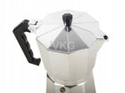 Kawiarka zaparzacz do kawy 6 kaw 300ml aluminiowa ekspres moka, espresso, możliwość mycia w zmywarce