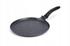 Marmurowa patelnia do naleśników pancakes na kuchenkę gazową indukcję 26 cm czarny