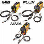 Spawarka inwertorowa migomat igbt flux MIG MAG MMA GAZ bez gazu MP0122 półautomat spawalniczy TIG, 230 V, drut 0,8-1,0