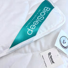Kołdra 200x220 tencel całoroczna antybakteryjna BioSleep Poldaun antyalergiczna, do prania w pralce, wkład do pościeli