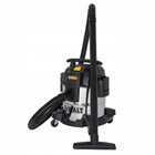 Dewalt odkurzacz przemysłowy bezworkowy inox + mega SET do czyszczenia auta warsztatowy, garażowy, zbiornik 20 l, moc