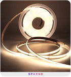 Taśma LED COB 12V 5m rolka 320 LED/m neon 4000K biała neutralna mocna IP20 pasek świetlny do podświetlenia wnętrz i