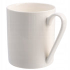 6x kubek biały porcelanowy komplet kubków białych 6szt x 350 ML do kawy, herbaty i napojów, bez wzoru, nadają się do