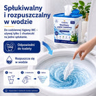 Nawilżany Papier Toaletowy Vebox XXL 500 szt. Aloes Witamina E Spłukiwalny chusteczki higieniczne celulozowe