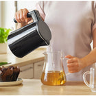Elegancki Czajnik Elektryczny Sencor SWK 0156BK 1Litr 1500W stix 360 Czarny 1 l 1500 w metal, tworzywo sztuczne