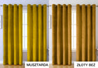 ZASŁONY WELUROWE ZASŁONA WELUROWA NA PRZELOTKACH GRUBE VELVET WELUR 140X250 zaciemniające do salonu i sypialni