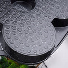 Patelnia GRANITOWA do jajek sadzonych na jajka placki naleśniki pancakes kwadratowa 19 cm, na indukcję, gaz, kuchenkę