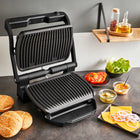Grill elektryczny opiekacz Optigrill+ GC717810 2000 w składany czarny nominalna
