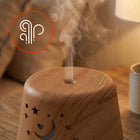 Dyfuzor zapachowy, nawilżacz powietrza z kosmicznym wzorem, Aromaterapia aromatyzer