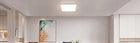 Lampa łazienkowa sufitowa lampa plafon LED biały nowoczesna 4500K 43W oprawa prostokątna, neutralna barwa światła