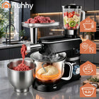 Robot Planetarny Kuchenny Podgrzewana Misa 6,2l 14w1 Blender Maszynka Mocny mikser do ciasta koktajli i mięsa 2000 w 6