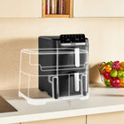 Frytkownica beztłuszczowa dwukomorowa tefal EY7528E0 10 l 2700 w Air Fryer czarny