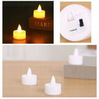 48x Świeczka Dekoracyjna Led płomień Tea Light wkłady do Znicza z Baterią lampionów, światełka nagrobne, imitacja