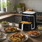 Frytkownica Beztłuszczowa XXL Aigostar Cube Air Fryer 1900W 7l czarny