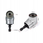 ADAPTER KĄTOWY 105° Duzy + Mały DO WKRĘTARKI 1/4" HEX przystawka, uchwyt bitów, praca w ciasnych przestrzeniach