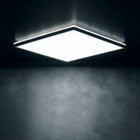 Miledo plafon led azpo LED 22W CCT B-L czarna, zmienna barwa światła lampa sufitowa kwadratowa 42x22,5 cm z wbudowanym