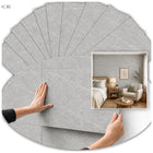 Panele ścienne samoprzylepne PCV 30x60 cm imitacja kamienia połysk 10 sztuk