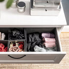 Ikea skubb komplet pojemników 6 szt. szary # organizery do szuflad, wkłady do szuflady, przegródki do przechowywania