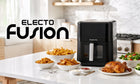 Frytkownica beztłuszczowa AIR fryer duża 8l 2000W duża misa XL electo czarny