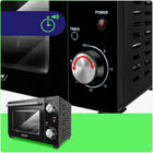 Piekarnik elektryczny wolnostojący mały mini MPM MPE-13 10l 10 l 800 w czarny