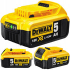 Akumulator, bateria DeWALT DCB184 18V 5.0Ah XR źródło zasilania do wkrętarki, wiertarki i szlifierki