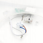 Lampa sufitowa LED plafon 18W kwadratowa Czujnik Ruchu 3CCT IP54 czarny do łazienki, przedpokoju, korytarza