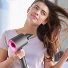 Profesjonalna suszarka do włosów dryer 1600W ultra jonizacja końcówka srebrny/szary
