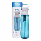 Butelka Filtrująca Na Wodę Bidon Aqualogis Aqua&Go Tritan - Granatowa 750ml niebieski