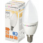 Zestaw 10x Żarówka LED E14 8W=60W Świeczka 806lm 160° Premium Ciepła 3000K źródło światła do kinkietu, żyrandola i