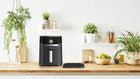 Frytkownica beztłuszczowa tefal EY501 do Smażenia Pieczenia 4,6l Air Fryer 1550 w czarny