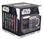 Kubek - Star Wars Weapon 300 ml zmieniający się ceramiczny gadżet do kawy i herbaty, termoaktywny