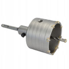 OTWORNICA FREZ DO BETONU SDS+ POD PUSZKĘ 65 80 mm BLACKTOOLS koronka murarska, cegła, gazobeton, instalacje elektryczne