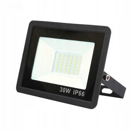Naświetlacz halogen slim Lampa LED 30W premium reflektor 2700 lm zimna biel 6000 K do oświetlenia pomieszczeń