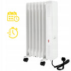 Grzejnik olejowy elektryczny Mission Air OSLO biały 1500W biały WIFI TIMER 120 mm 630 mm grzewcza