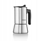 Kawiarka zaparzacz do kawy stal nierdzewna 4 filiżanki kawy transa 200ml moka na indukcję, espresso