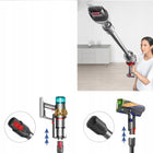 Rura do dyson Digital Slim / V12 Detect Slim rura teleskopowa zamiennik 74 cm srebrny/szary