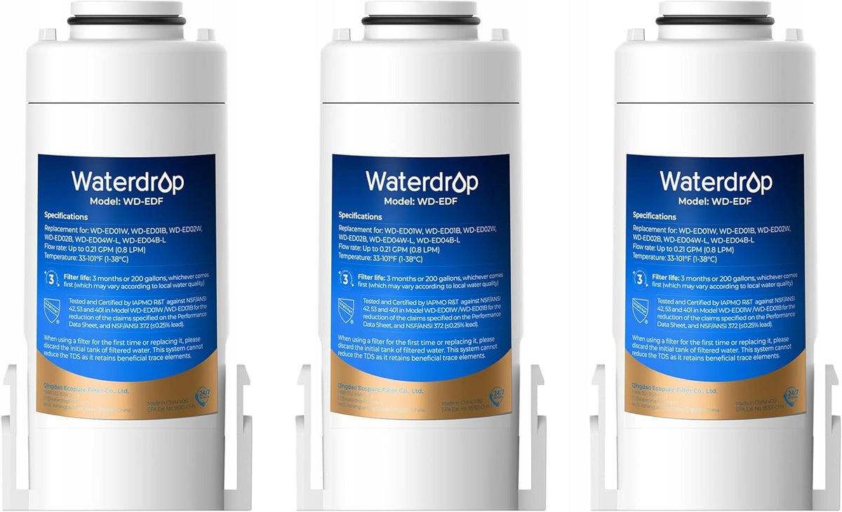 Waterdrop wd-edf doWD-ED01W, WD-ED01B, WD-ED02, WD-ED04